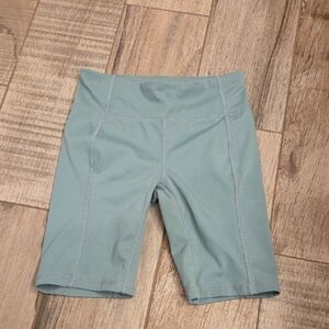 GAP Girls Teal Bike Shorts